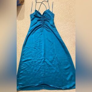 Teal dress
